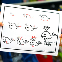 Load image into Gallery viewer, How To Draw Cartoon Animals (Digital Download PDF)