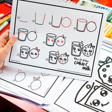 Load image into Gallery viewer, How To Draw Funny Food (Digital Download PDF)