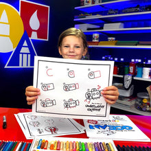 Load image into Gallery viewer, How To Draw Ocean Creatures & More (Digital Download PDF)