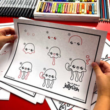 Load image into Gallery viewer, How To Draw Ocean Creatures & More (Digital Download PDF)