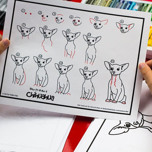 How To Draw Realistic Dogs (Digital Download PDF)