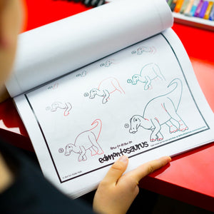 How To Draw 50 Dinosaurs (Digital Download PDF)