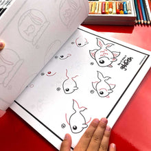 Load image into Gallery viewer, How To Draw Ocean Creatures &amp; More (Digital Download PDF)

